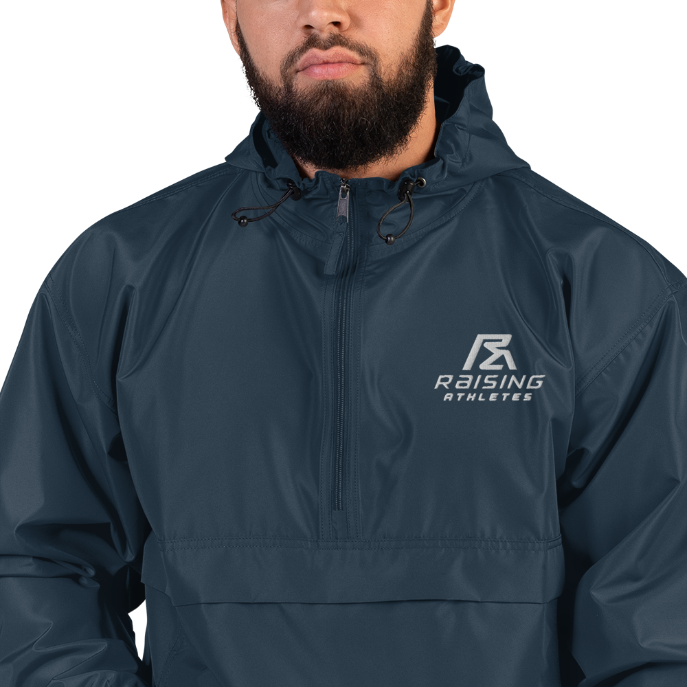 Raising Athletes Embroidered Champion Packable Jacket