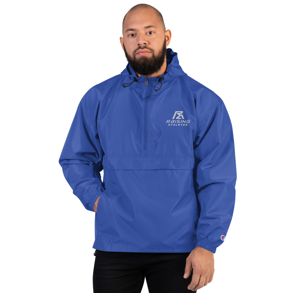 Raising Athletes Embroidered Champion Packable Jacket