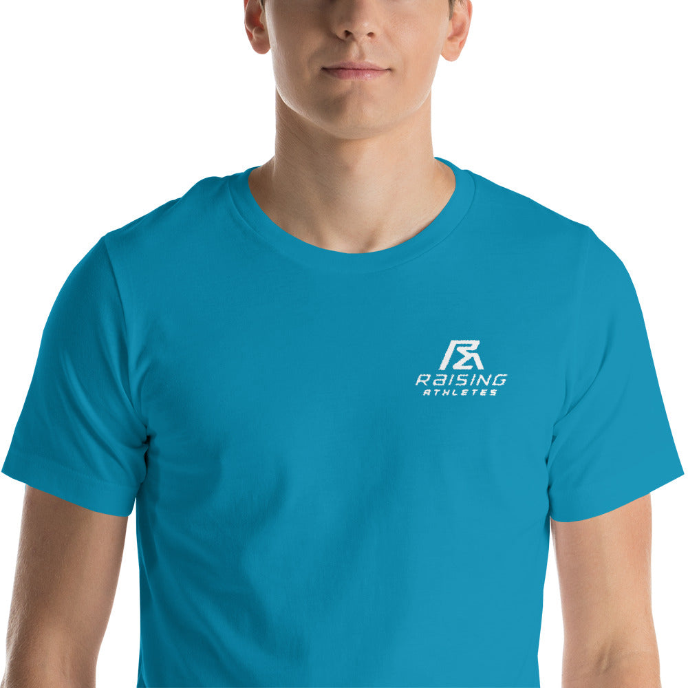 Raising Athletes Embroidered Short-Sleeve T-Shirt - 13 Colors